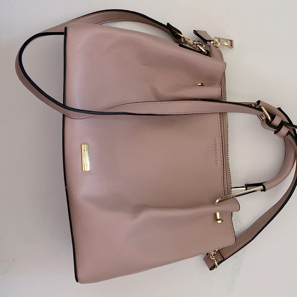 Pink and gold purse Aldo medium sized purse